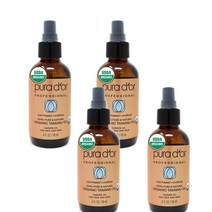 PURA DOR 타마누 오일 (118ml) x4팩 Tamanu Oil USDA Certified 100% Pure Natural, 1팩, 118g