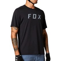 Fox Racing 남성용 표준 레인저 반소매 산악 자전거 저지 블랙 폭스 XL