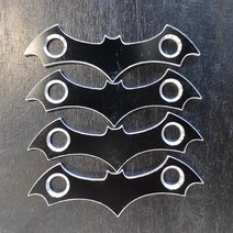 데크보호 와셔 4p 가스켓 나사침몰방지 하드웨어 롱보드 스케이트보드, 데크보호와셔 래드4p