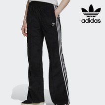 아디다스 오리지널 아디컬러 클래식 청키 벨루어 벨벳 트랙 팬츠 블랙 H37837