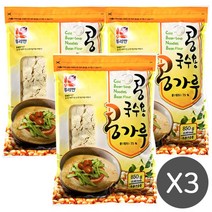 뚜레반 콩국수용 콩가루, 850g, 3개입