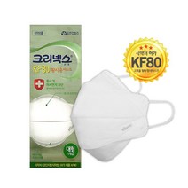 크리넥스 황사마스크 KF80 대형 1P 13053, 단품