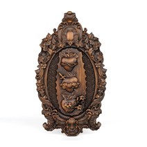 천주교 선물 성가정상 장식품 성스러운 가족 3 개의 벽걸이 기-6, 1.10 inches - retro