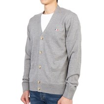 메종키츠네 [메종키츠네] 트리컬러 폭스 패치 클래식 FU00501KT1036 H150 공용 울 가디건