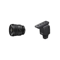 소니 카메라 SELP1635G by Sony | FE PZ 16-35mm F4G Premium Wide Angle Full Frame G Series Lens with Powerz, Bundle with microphone
