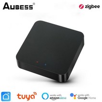 멀티 모드 메쉬 허브 Tuya Zigbee Gateway Hub 멀티 모드 WiFi 블루투스 메쉬 지그비 게이트웨이 센서 Smar, 04 Zigbee black