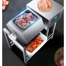 상업용 닭 염지기 숙성기 교반기 업소용 양념 버무리기 진공 절임 기계 회전 진공 육류, 18L 기본