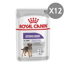 강아지 파우치 85g 12P 수술후 체중관리 습식 사료, P 본상품선택