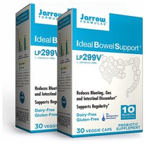 Jarrow 자로우 유산균 Ideal Bowel Support LP299V 30정 2팩