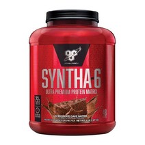 BSN 신타6 오리지널 딸기 초콜렛 바닐라 7가지 맛 SYNTA6 프로틴 보충제 2.27kg 5파운드 48서빙, 초콜렛케이크베터 2.27kg(48서빙)