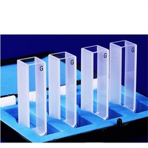 분광광도계 124pcs 1251020304050100mm 경로 길이 유리 큐벳 셀(, 30mm 4개