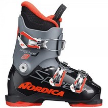 Nordica 스피드머신 J 3 스키 부츠 2023 - Youth, Black/Anthracite/Red, 24.5