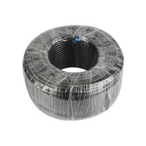 세차호스 베란다호스 204060mm 14 인치 블랙 화이트 pe 파이프 6.35mm 외경 정원 관개 역삼 투 물 시스템 호스 수족관 튜브, 검은색, 40미터