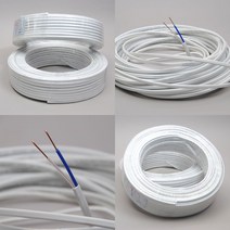 로맥스전선(CVF) 1.5*2C 2.5*2C 4.0*2C 70M/롤 단위 판매 실내배선 전원선 스위치 콘센트선, 2.5-2C, 1개