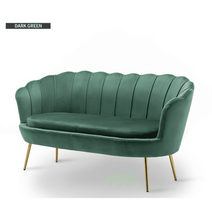 디자인쇼파 미니쇼파 수입소파 벨벳쇼파 주문제작, 딥그린