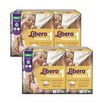 리베로 뉴본 밴드형 기저귀 신생아용 1단계(2~5kg), 신생아, 96매