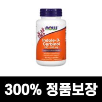 나우푸드 인돌-3-카르비놀 200mg 베지캡슐 60정 I3C 플랙스 시드 리그난 추출물, 1개, 기본
