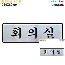 표지판 알루미늄 회의실 250X80MM 현판 미니간판 작은간판 문패 간판 미니간판 표시판
