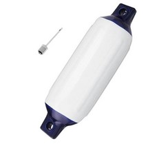 풍선 보트 펜더 PVC 보트 앵커 범퍼 해양 보트 펜더 보트 요트 큐디 등, 140 x 500mm., 하얀