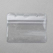 투명 명찰케이스 10p세트/사원증케이스 명찰 신분증, 없음