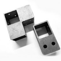 사각파이프 조인트25 일자형(피스불포함), 단품