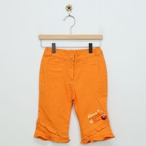 빈티지다온 세서미스트리트 오렌지색 프릴밑단 아동용 5부 5