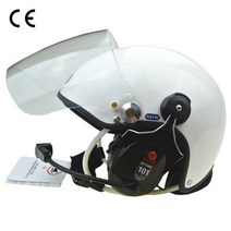 패러글라이딩장비 패러글라이더 헬멧 paramotor peltor 헤드셋 en996 인증, 하얀, xl 61 62cm