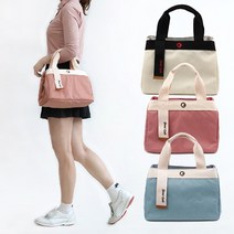 콜리스 파스텔 파우치 여성용 골프 파우치백, 핑크