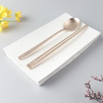 수타미 방짜유기 수저세트 납작 거북 3P+선물포장, 단품, 단품