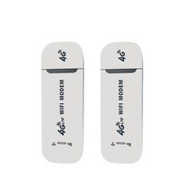 4G LTE 라우터 무선 USB 동글 모바일 광대역 Sim 카드 150Mbps 모뎀 스틱 와이파이 어댑터 홈 오피스 2 피스, [03] White 2PCS