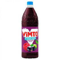 영국 Vimto No Added Sugar Squash 빔토 무설탕 리얼 후르츠 음료수 2L