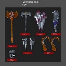 트랜스포머 옵티머스 프라임 범블비 BAIWEI TW-1122 TW1122 변환 장난감 공성 시리즈 사령관 전술 컨테이너 액세서리 배낭 액션 피규어, [01] Accessories No Box