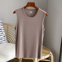 라운드니트조끼 신사 막 필요로 함 잔품 나시 민소매티 이너 풀오버 후드 땀받이 2865904117