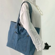 어디에든 착붙 청에코백