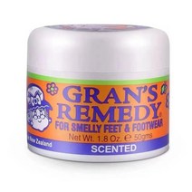 뉴질랜드 GRANS REMEDY 발냄새완화 쿨링파우더 오렌지향, 5개, 50g
