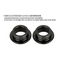 Koozer 허브 도구-420 490 480 수리 부품 용 엔드 캡 9x100 10x135MM QR 15x100 12x142mm THRU TA 12x135 컨버터 키트 어댑터, [05] front 15x100mm TA