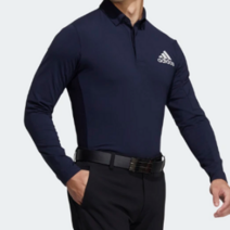 아디다스골프 남성 골프 네이비 긴팔 약기모 GT5862