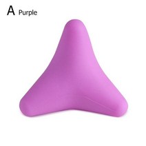 장요근마사지 스텝박스 풋스트레칭실리콘 마사지 콘 사변형 긴장 장치 볼 Psoas 근육 릴리스 흉부 척추 등, 01 Purple