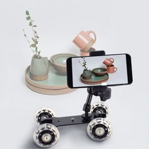 액션캠 고프로 GoPro 슬라이딩 카 트랙 식탁용 바닥 아프리카 무빙 알루미늄 마운트 미니카, 누리마켓 본상품선택