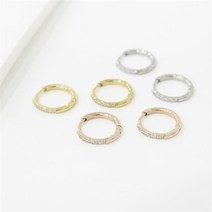 브이와이 VY 여자 피로연 쁘띠 링 미니멀리즘 포인트 귀걸이