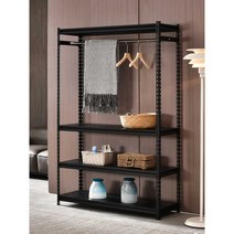 골드 스탠드 행거 철제 가정용 옷걸이 튼튼한 수납 선반 인테리어, O