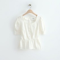 아일렛 반팔 블라우스 2colors _ RMBLC38R11
