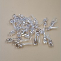 전자부품 100pcs 5mm IR LED 발광 다이오드 850nm 940nm 이미터 수신기 적외선 송신기 포토 트랜지스터 보이지 않는 DIY PCB, 01 IR 850nm Emitter, 01 IR 850nm Emitter