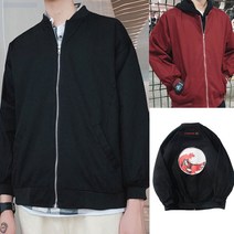 남성 바람막이 항공 점퍼 블루종 숏 야상 집업 자켓 인섬29