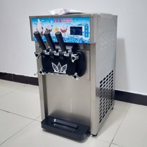 아이스크림기계 상업용 새로운 데스크탑 작은 소프트 아이스크림 3 맛 제조 업체 110V 220V, 02 Factory price_01 110V