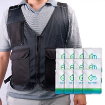 뉴플로우 아이스조끼 냉조끼 여름조끼 얼음조끼 등산 작업쿨조끼 11세트