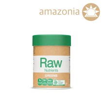 아마조니아 (Amazonia) RAW 단백질 보충제 뉴트리언트 그린스 다이어트쉐이크, 120g, 1개
