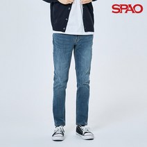 [스파오(SPAO)] [SPAO] [데일리지] 남성 10부(롤업) 슬림진 (SPTJ949C11)