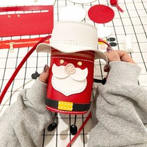 셀프 손바느질 가죽가방 미니크로스백 키트 DIY(산타)