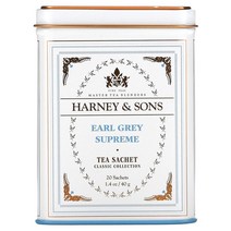 하니앤손스 얼 그레이 슈프림 40g 20티백 Harney & Sons Earl Grey Supreme, 1팩